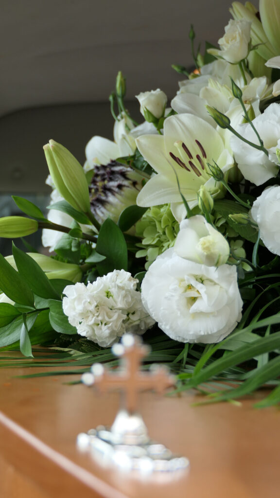 arreglos florales para difuntos