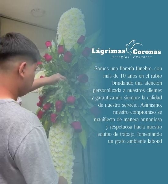 Lágrimas servicio fúnebre con mas de 10 años de experiencia