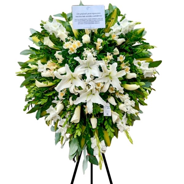 corona fúnebre lima